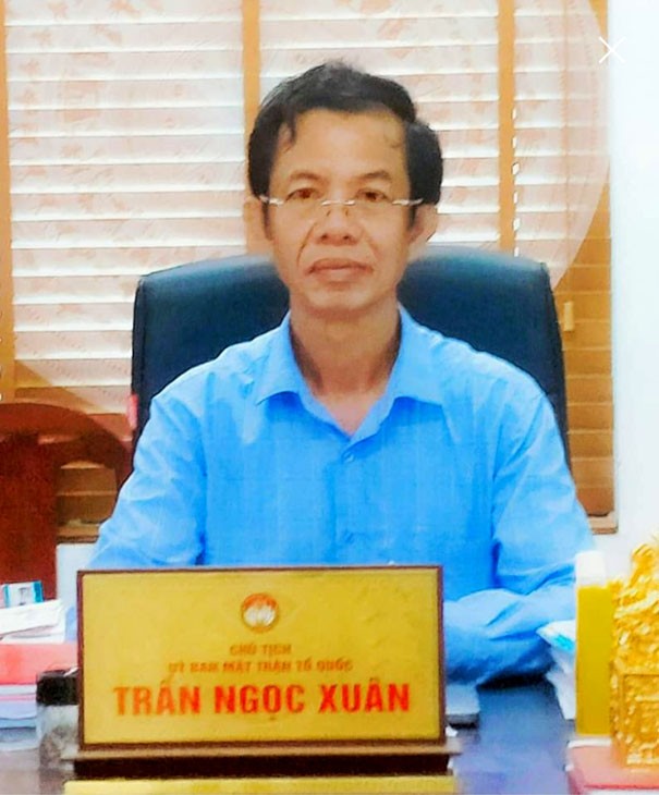 Ông Trần Ngọc Xuân - Chủ tịch UB-MTTQ xã Bảo Yên Ông Trần Ngọc Xuân - Chủ tịch UB-MTTQ xã Bảo Yên