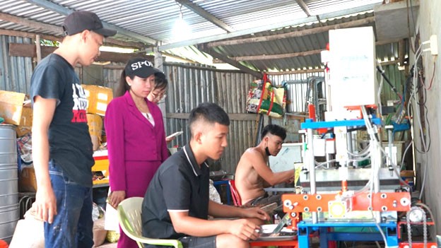 Thiết bị được đưa vào vận hành tại cơ sở Nguyễn Hoàng Văn (thôn Ninh Khánh, xã Ninh Phước). Thiết bị được đưa vào vận hành tại cơ sở Nguyễn Hoàng Văn (thôn Ninh Khánh, xã Ninh Phước).