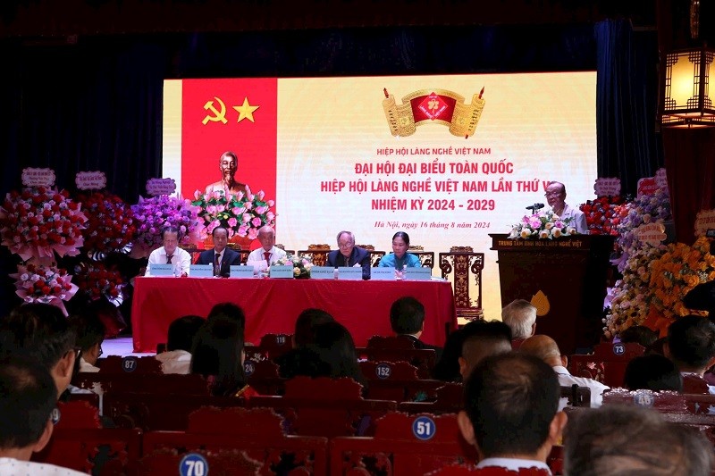 Đại hội Hiệp hội Làng nghề Việt Nam thành công tốt đẹp Đại hội Hiệp hội Làng nghề Việt Nam thành công tốt đẹp