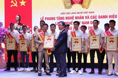 Đại hội Hiệp hội Làng nghề Việt Nam thành công tốt đẹp