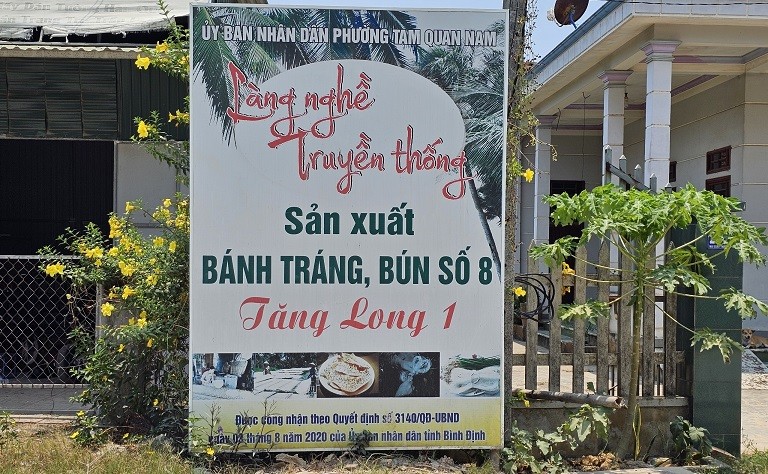 Bình Định: Phát triển Làng nghề truyền thống sản xuất bánh tráng, bún số 8 Bình Định: Phát triển Làng nghề truyền thống sản xuất bánh tráng, bún số 8