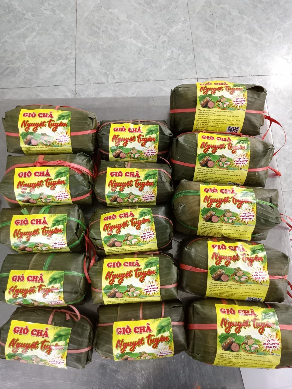 Người phụ nữ tâm huyết với nghề sản xuất Giò chả