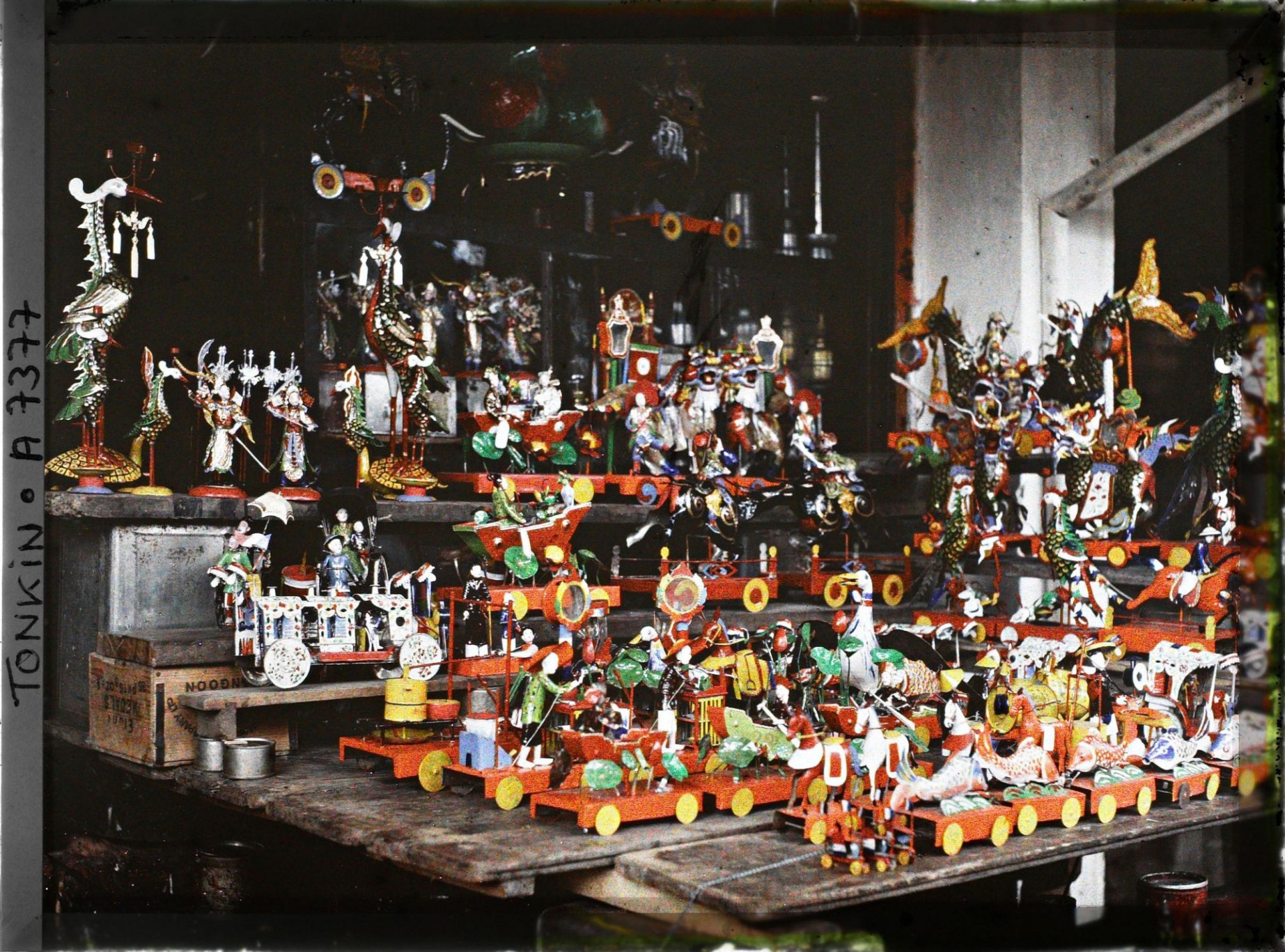 Đồ chơi Trung thu ở Hà Nội hơn 100 năm trước Đồ chơi Trung thu ở Hà Nội hơn 100 năm trước