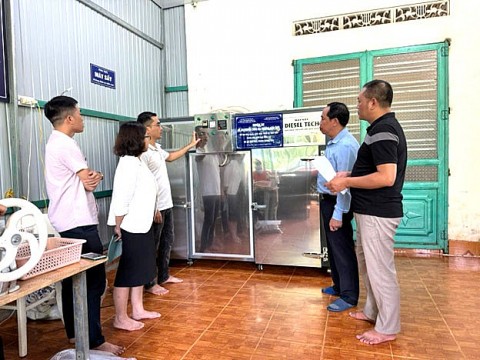 khuyen cong dak lak nghiem thu de an san xuat hat mac ca