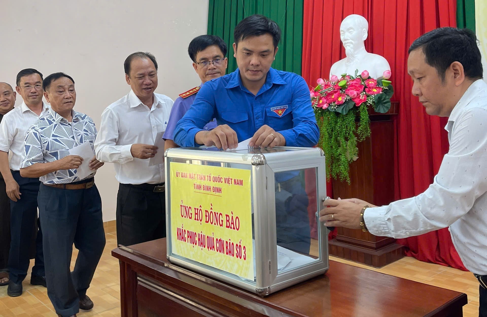 Bình Định đồng hành cùng đồng bào miền Bắc vượt qua cơn bão số 3