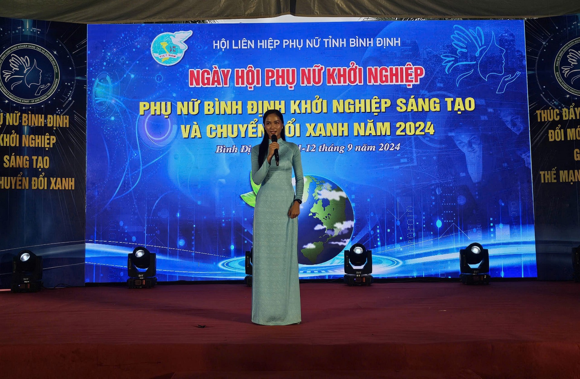 Phụ nữ Bình Định khởi nghiệp sáng tạo và chuyển đổi xanh Phụ nữ Bình Định khởi nghiệp sáng tạo và chuyển đổi xanh