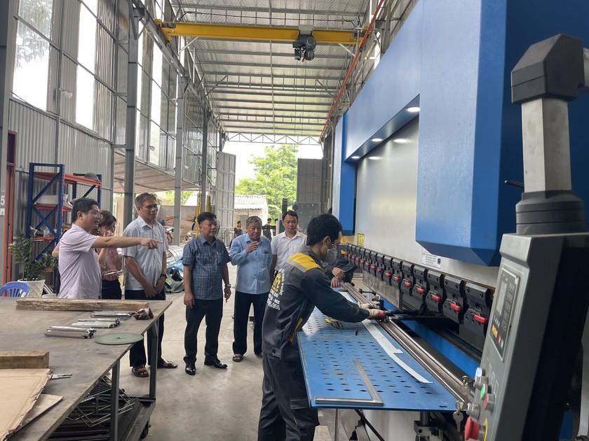 Khuyến công Vĩnh Phúc: Hỗ trợ doanh nghiệp sản xuất công nghiệp nông thôn