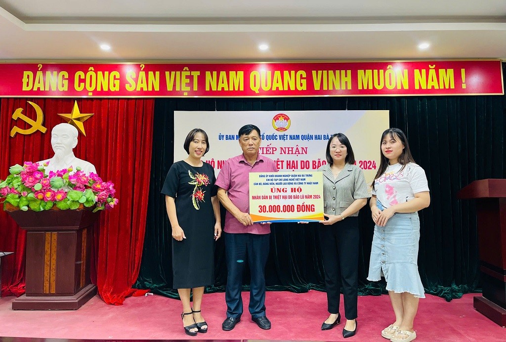 Tạp chí Làng nghề Việt Nam ủng hộ đồng bào bị thiệt hại do bão số 3 Tạp chí Làng nghề Việt Nam ủng hộ đồng bào bị thiệt hại do bão số 3