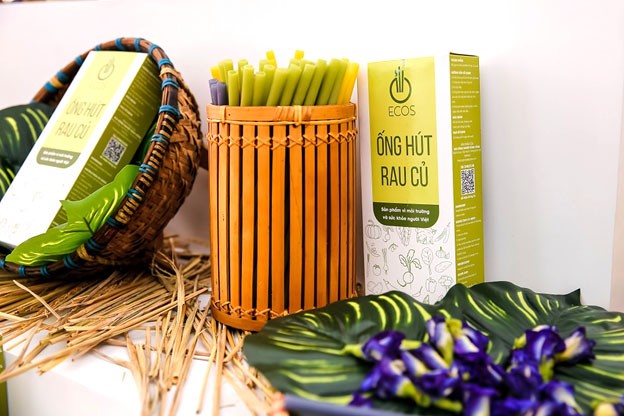 Sản phẩm ống hút rau củ ECOS là sản phẩm đạt chất lượng OCOP 5 sao Sản phẩm ống hút rau củ ECOS là sản phẩm đạt chất lượng OCOP 5 sao