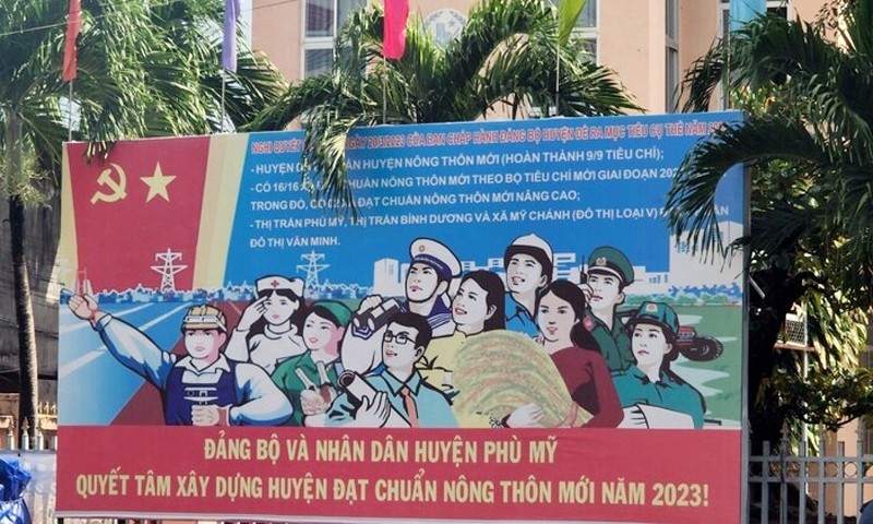 Bình Định phấn đấu đến năm 2025 có 85% số xã đạt chuẩn nông thôn mới