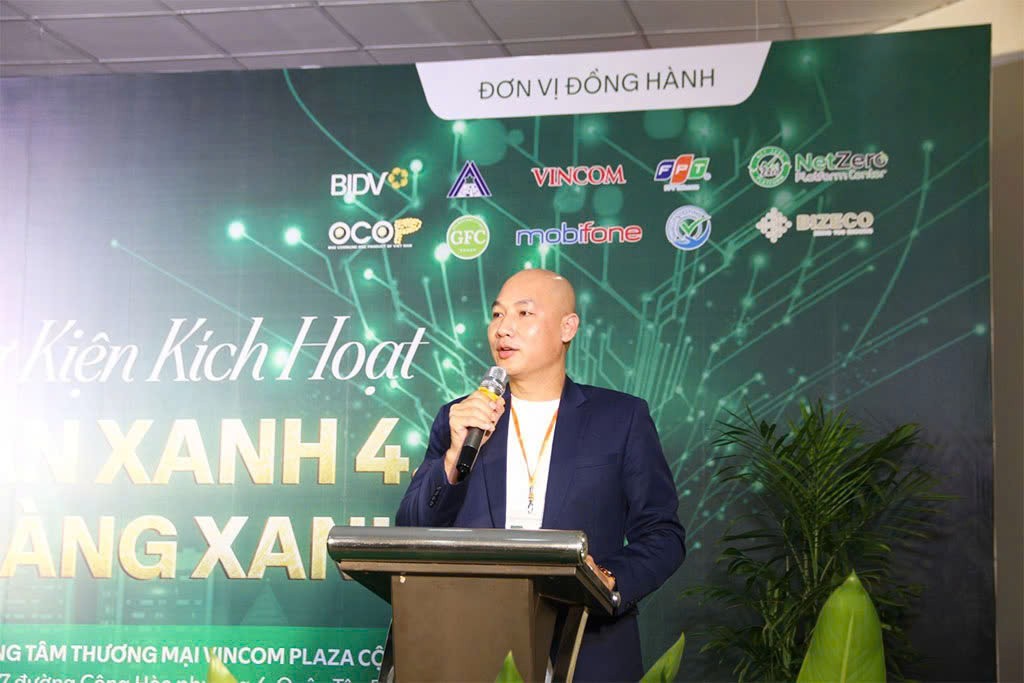 Ông Vương Đình Soái, Chủ tịch Công ty Cổ phần Đầu tư Phát triển Gian Hàng Xanh ESG