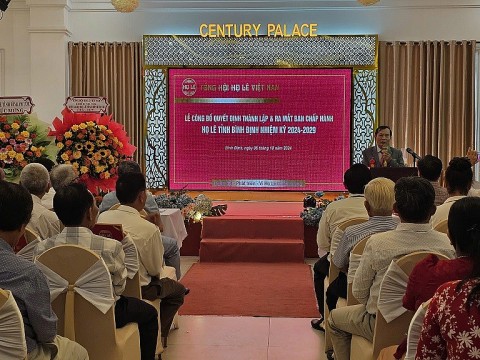 Đoàn kết – Phát triển – Vì họ Lê thịnh vượng