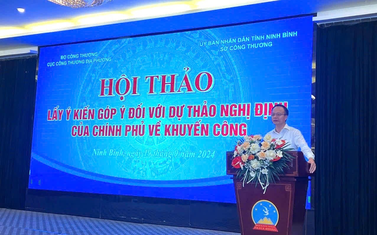 Tiếp tục lấy ý kiến đóng góp vào dự thảo Nghị định sửa đổi về khuyến công Tiếp tục lấy ý kiến đóng góp vào dự thảo Nghị định sửa đổi về khuyến công