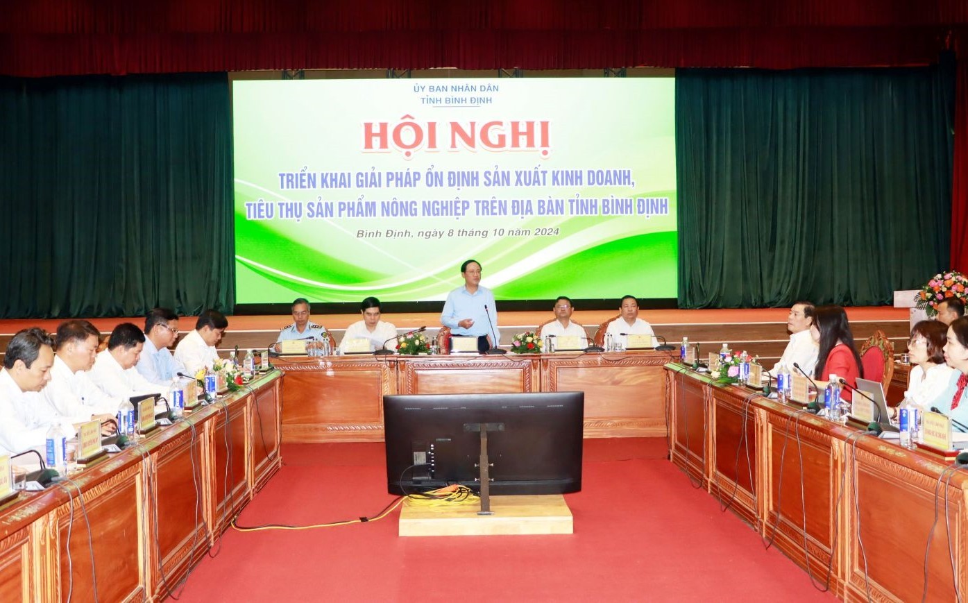 Bình Định: Ổn định sản xuất kinh doanh, tiêu thụ sản phẩm nông nghiệp Bình Định: Ổn định sản xuất kinh doanh, tiêu thụ sản phẩm nông nghiệp