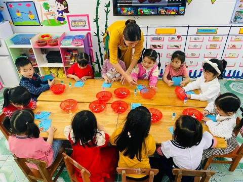 Trường mầm non Nga Phượng 2 Nâng cao chất lượng giáo dục toàn diện cho trẻ