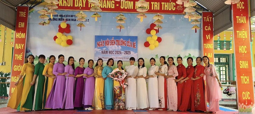 Trường mầm non Nga Phượng 2 Nâng cao chất lượng giáo dục toàn diện cho trẻ Trường mầm non Nga Phượng 2 Nâng cao chất lượng giáo dục toàn diện cho trẻ
