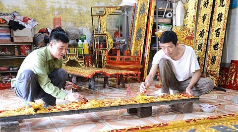 Bắc Ninh: Làng nghề mộc Bình Cầu hồi sinh
