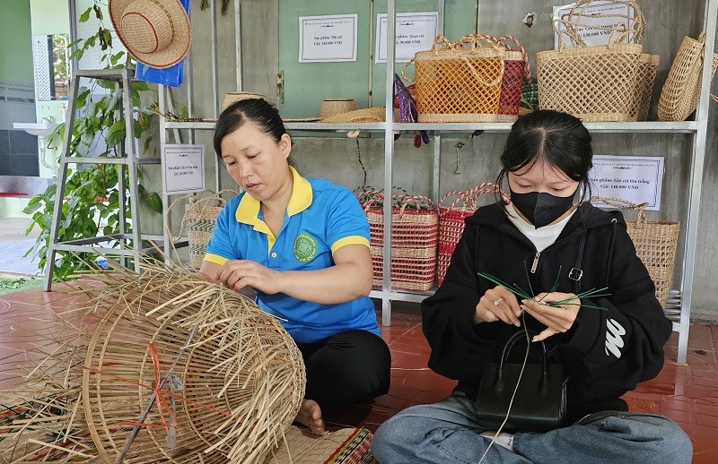 Ngoài chiếu thì cây cói còn làm ra nhiều sản phẩm du lịch khác Ngoài chiếu thì cây cói còn làm ra nhiều sản phẩm du lịch khác