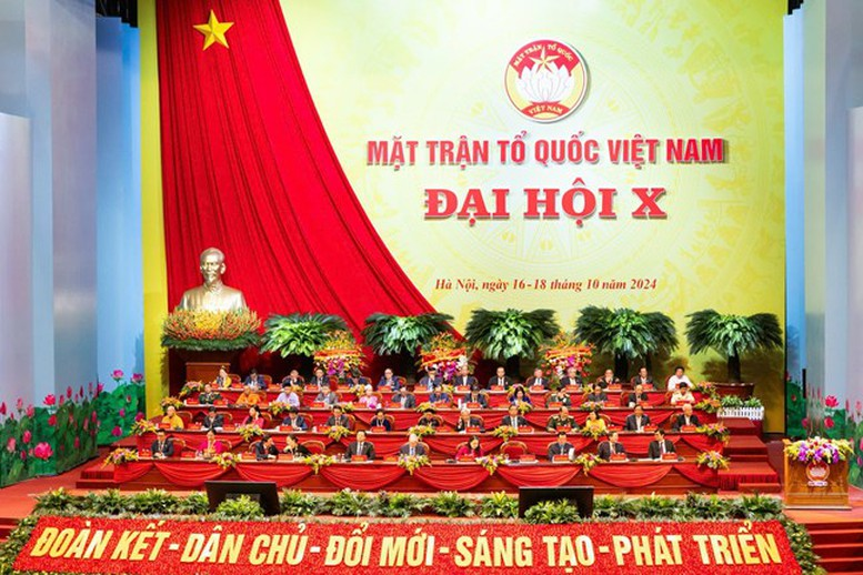 Đại hội đại biểu toàn quốc MTTQ Việt Nam lần thứ X, nhiệm kỳ 2024 - 2029 thành công tốt đẹp Đại hội đại biểu toàn quốc MTTQ Việt Nam lần thứ X, nhiệm kỳ 2024 - 2029 thành công tốt đẹp
