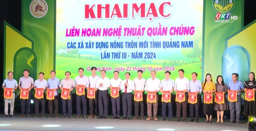 Liên hoan Nghệ thuật quần chúng các xã xây dựng nông thôn mới tỉnh Quảng Nam lần thứ III - năm 2024