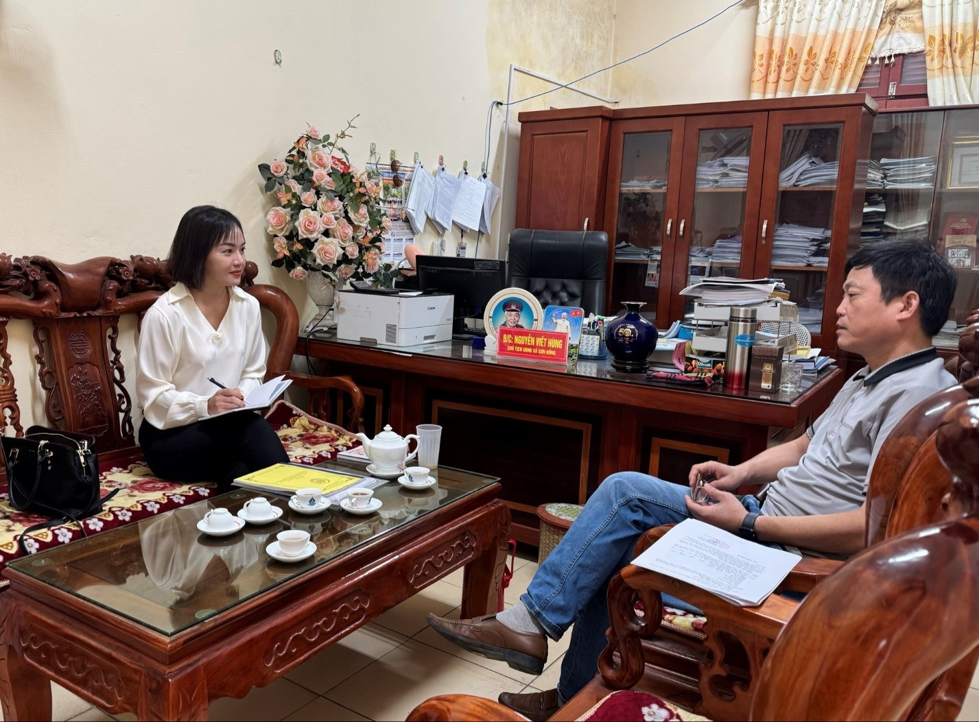 Huyện Hoài Đức (Hà Nội): Sơn Đồng xây dựng NTM kiểu mẫu kết hợp nâng cao năng lực marketing xuất khẩu sản phẩm thủ công mỹ nghệ