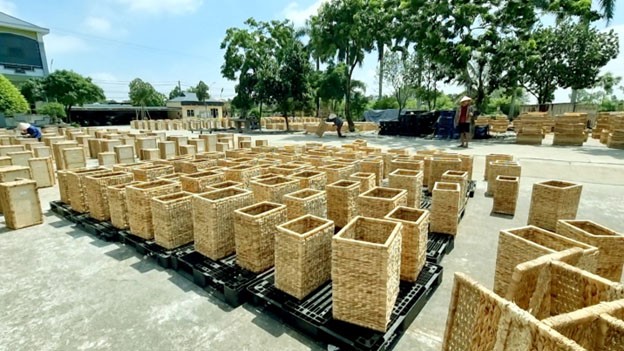 Công nhận điểm du lịch Làng nghề cỏ tế mây tre đan xã Phú Túc