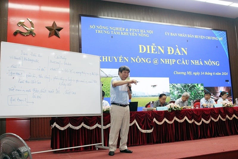 Nâng cao kỹ thuật canh tác, chăn nuôi cho nông dân huyện Chương Mỹ