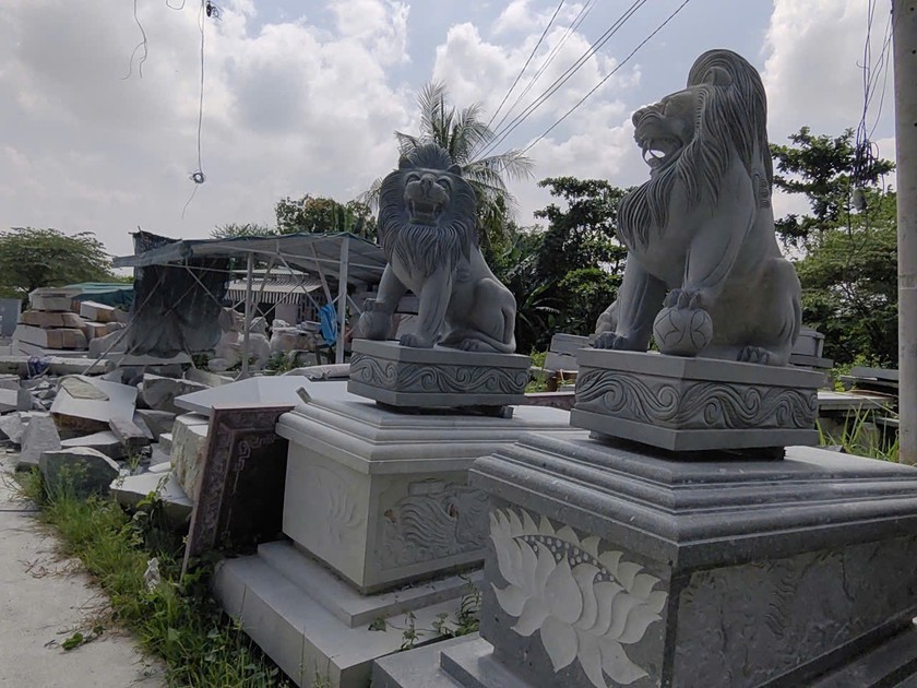 Làng nghề làm đá Bửu Long hàng trăm năm tuổi Làng nghề làm đá Bửu Long hàng trăm năm tuổi