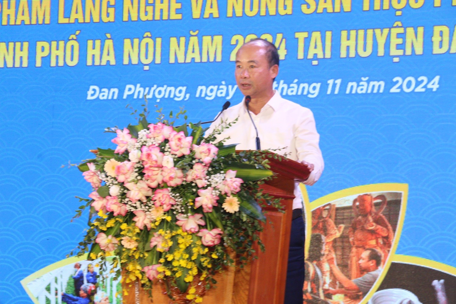 Hội chợ sản phẩm làng nghề và nông sản thực phẩm an toàn Hà Nội năm 2024 tại huyện Đan Phượng Hội chợ sản phẩm làng nghề và nông sản thực phẩm an toàn Hà Nội năm 2024 tại huyện Đan Phượng