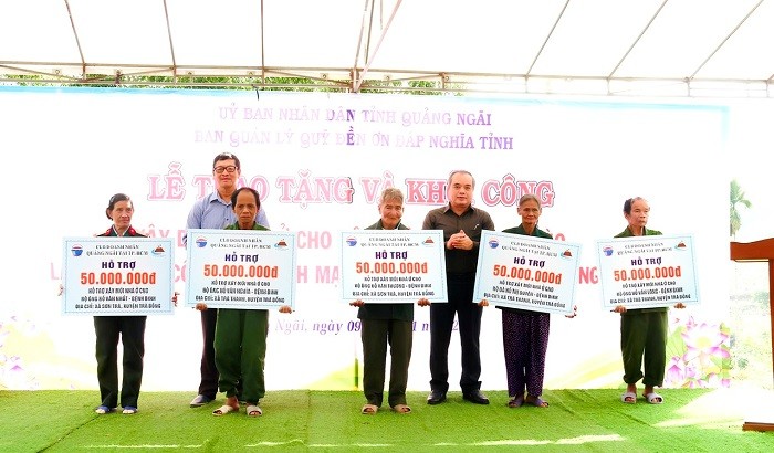 Quảng Ngãi xóa nhà tạm, nhà dột nát trong năm 2025