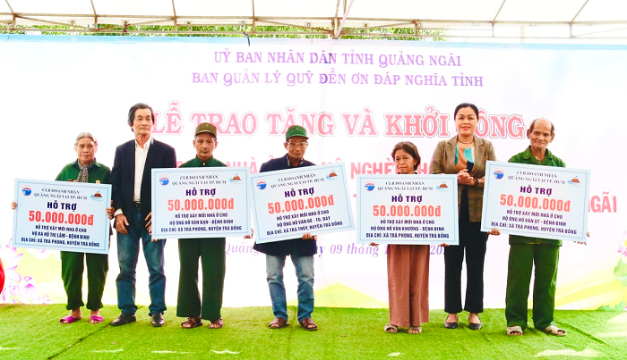 Quảng Ngãi xóa nhà tạm, nhà dột nát trong năm 2025
