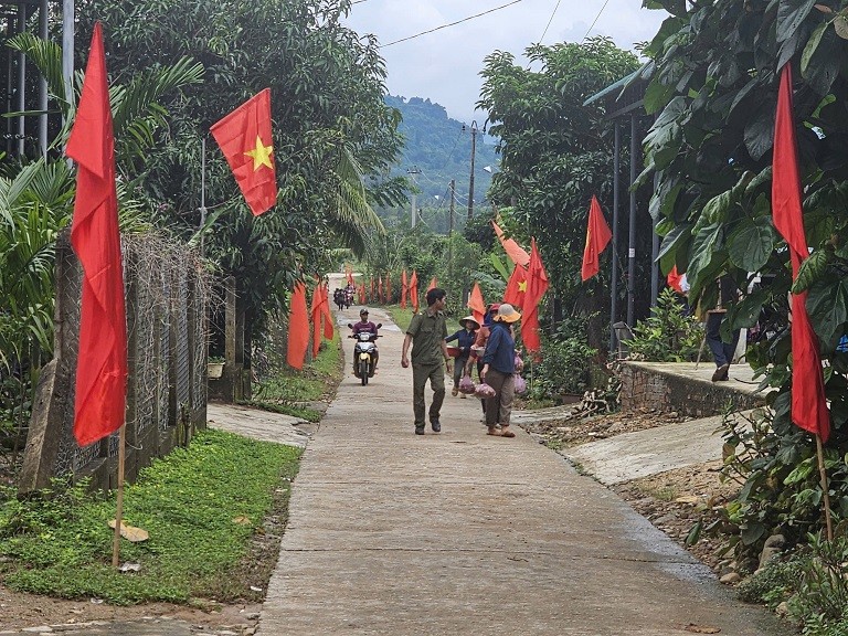 Bình Định: Rộn ràng Ngày hội Đại đoàn kết toàn dân tộc tại xã Bok Tới Bình Định: Rộn ràng Ngày hội Đại đoàn kết toàn dân tộc tại xã Bok Tới