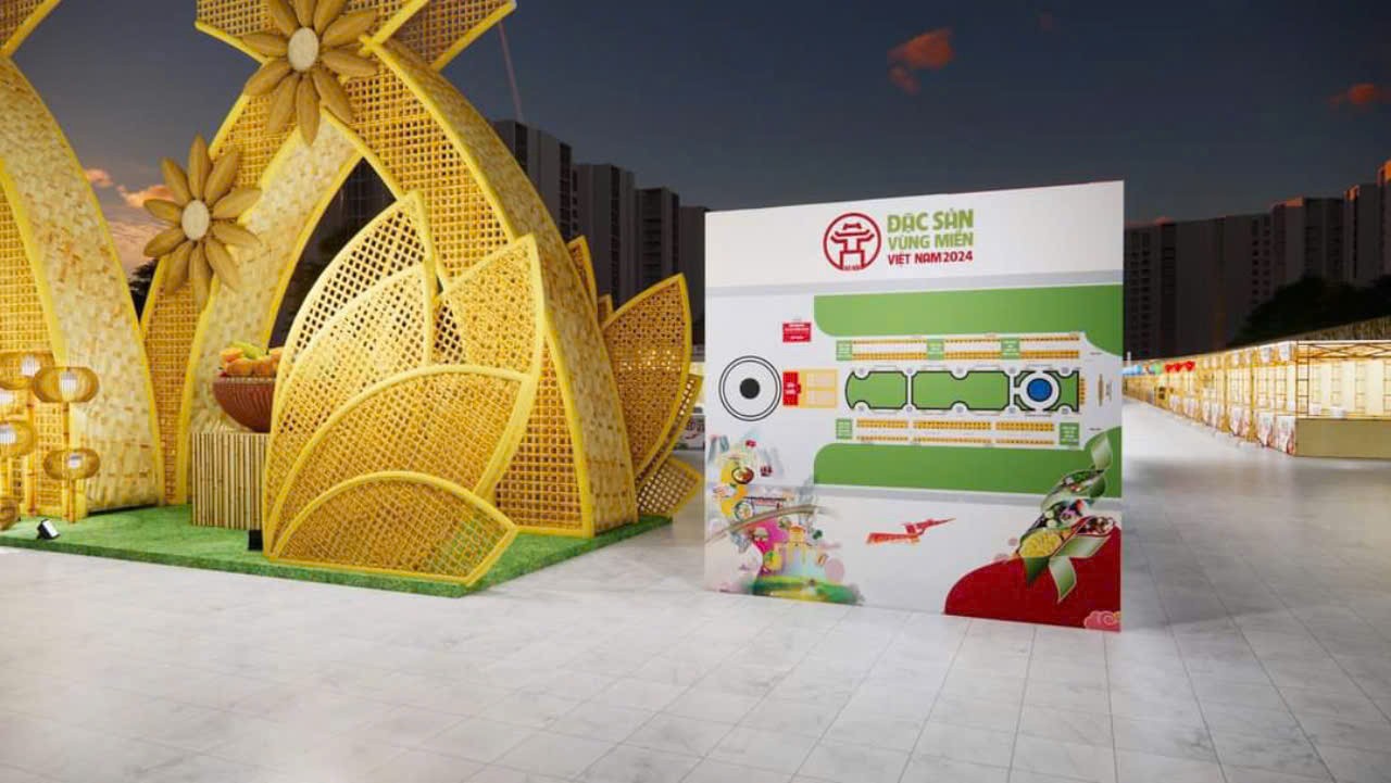 Hội chợ đặc sản vùng miền Việt Nam 2024 diễn ra từ ngày 20- 24/11 tại Hà Nội Hội chợ đặc sản vùng miền Việt Nam 2024 diễn ra từ ngày 20- 24/11 tại Hà Nội