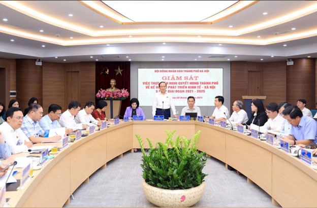 Phó Bí thư Thành ủy, Chủ tịch HĐND thành phố Nguyễn Ngọc Tuấn phát biểu kết luận buổi làm việc Phó Bí thư Thành ủy, Chủ tịch HĐND thành phố Nguyễn Ngọc Tuấn phát biểu kết luận buổi làm việc
