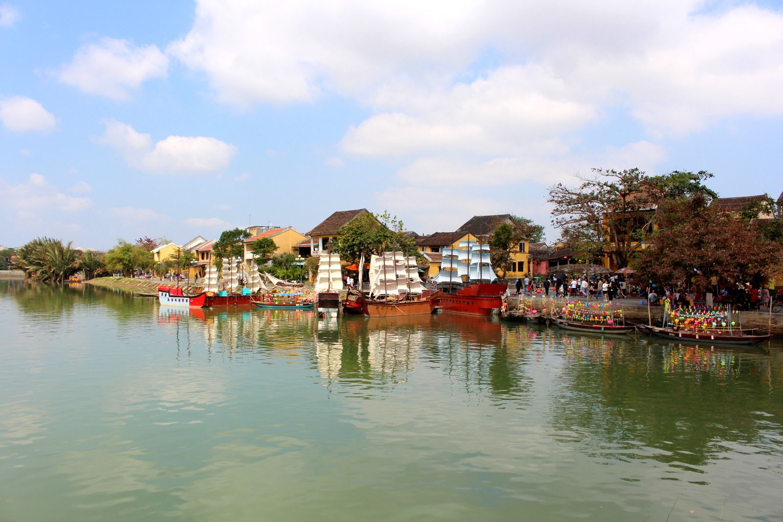 Phục dựng cảnh quan trên sông Hoài, ngày xưa tấp nập  trên bến dưới thuyền, buôn bán sầm uất Phục dựng cảnh quan trên sông Hoài, ngày xưa tấp nập  trên bến dưới thuyền, buôn bán sầm uất