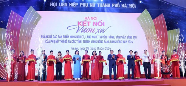 Tôn vinh sản phẩm nông nghiệp sáng tạo, làng nghề của Phụ nữ Thủ đô và Vùng Đồng bằng sông Hồng