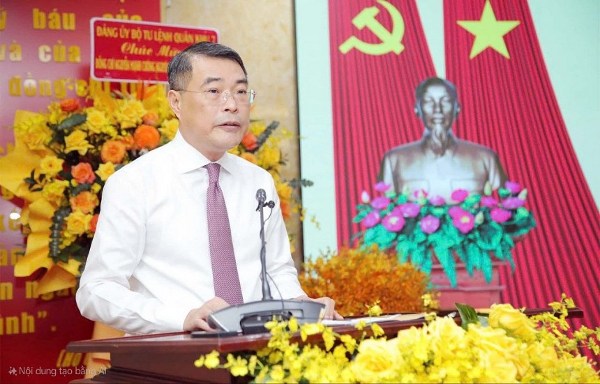 Ủy viên Bộ Chính trị, Bí thư Trung ương Đảng, Trưởng Ban Tổ chức Trung ương Lê Minh Hưng phát biểu giao nhiệm vụ (Ảnh Trương Hiện BPTV) Ủy viên Bộ Chính trị, Bí thư Trung ương Đảng, Trưởng Ban Tổ chức Trung ương Lê Minh Hưng phát biểu giao nhiệm vụ (Ảnh Trương Hiện BPTV)