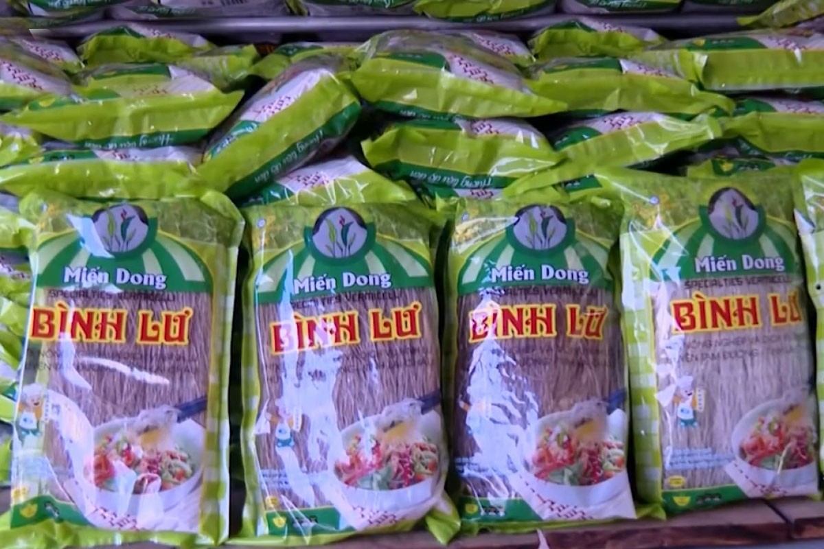 Sản phẩm miến dong Bình Lư hiện nay là sản phẩm OCOP 3 sao. Nhờ nghề truyền thống làm miến, cuộc sống và diện mạo bản làng xã Bình Lư, huyện Tam Đường (Lai Châu) đang xây dựng trở thành xã nông thôn mới kiểu mẫu. Sản phẩm miến dong Bình Lư hiện nay là sản phẩm OCOP 3 sao. Nhờ nghề truyền thống làm miến, cuộc sống và diện mạo bản làng xã Bình Lư, huyện Tam Đường (Lai Châu) đang xây dựng trở thành xã nông thôn mới kiểu mẫu.