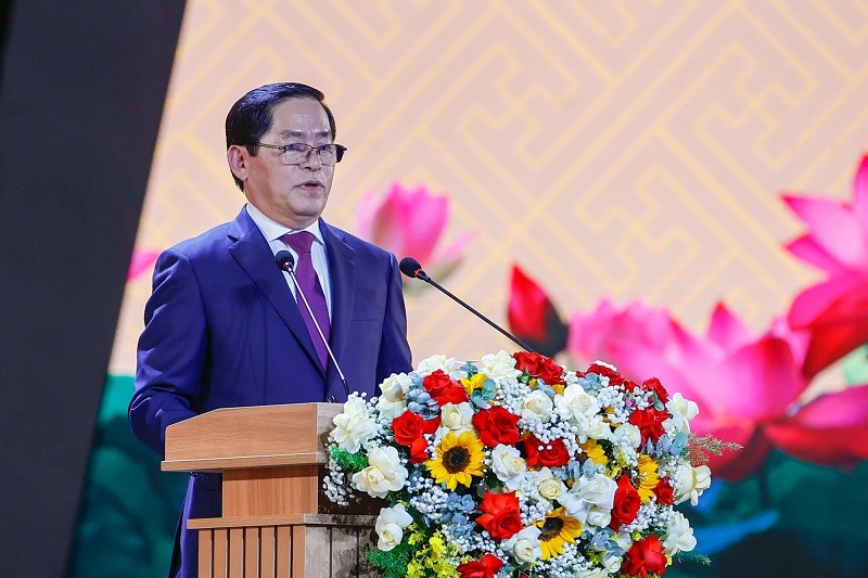 Bí thư Tỉnh uỷ Bà Rịa – Vũng Tàu Phạm Viết Thanh đọc Diễn văn kỷ niệm 60 năm Chiến thắng Bình Giã - Ảnh: VGP/Nhật Bắc Bí thư Tỉnh uỷ Bà Rịa – Vũng Tàu Phạm Viết Thanh đọc Diễn văn kỷ niệm 60 năm Chiến thắng Bình Giã - Ảnh: VGP/Nhật Bắc