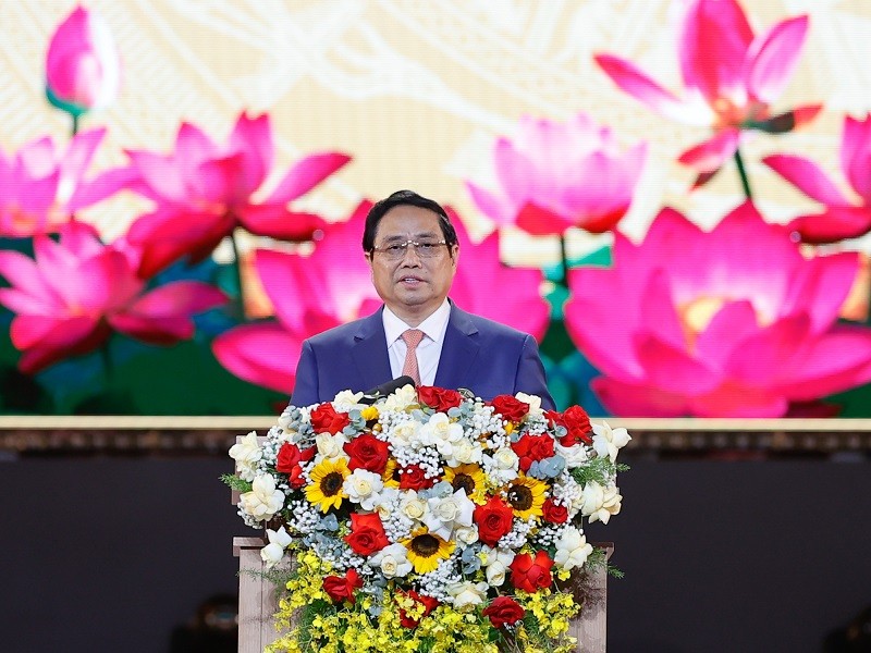 Thủ tướng Phạm Minh Chính nhấn mạnh, Chiến thắng Bình Giã đi vào lịch sử và là niềm tự hào của các thế hệ cán bộ, chiến sĩ và đồng bào tỉnh Bà Rịa - Vũng Tàu nói riêng, toàn bộ miền Nam thân yêu và cả nước nói chung - Ảnh: VGP/Nhật Bắc Thủ tướng Phạm Minh Chính nhấn mạnh, Chiến thắng Bình Giã đi vào lịch sử và là niềm tự hào của các thế hệ cán bộ, chiến sĩ và đồng bào tỉnh Bà Rịa - Vũng Tàu nói riêng, toàn bộ miền Nam thân yêu và cả nước nói chung - Ảnh: VGP/Nhật Bắc