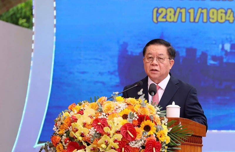 Trưởng Ban Tuyên giáo Trung ương Nguyễn Trọng Nghĩa phát biểu Trưởng Ban Tuyên giáo Trung ương Nguyễn Trọng Nghĩa phát biểu