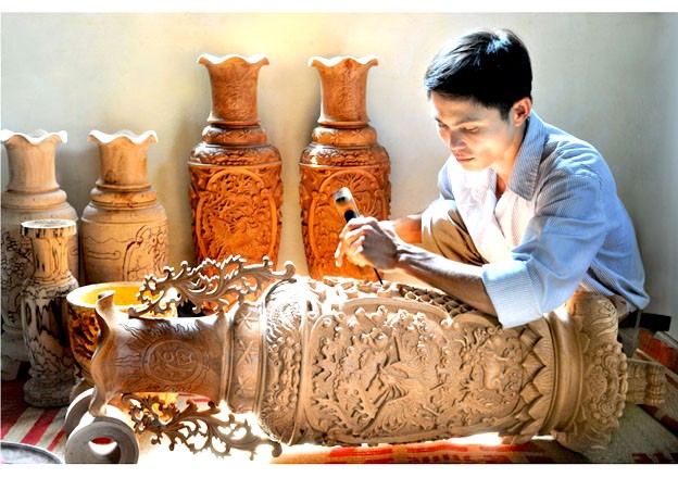 Sản phẩm gỗ Vân Hà đa dạng về mẫu mã, chủng loại. Sản phẩm gỗ Vân Hà đa dạng về mẫu mã, chủng loại.