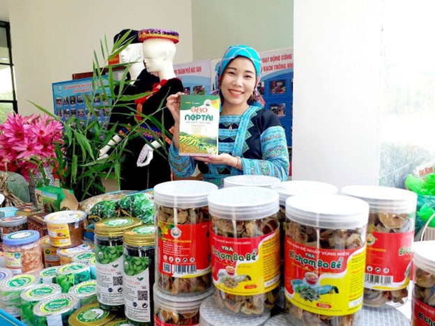 Một số sản phẩm OCOP huyện Bắc Kạn tiếp cận thị trường thông qua chuyển đổi số