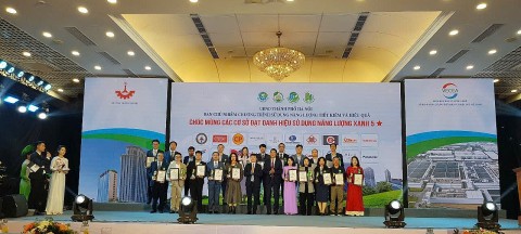 ha noi cong nhan 83 co so dat danh hieu su dung nang luong xanh nam 2024
