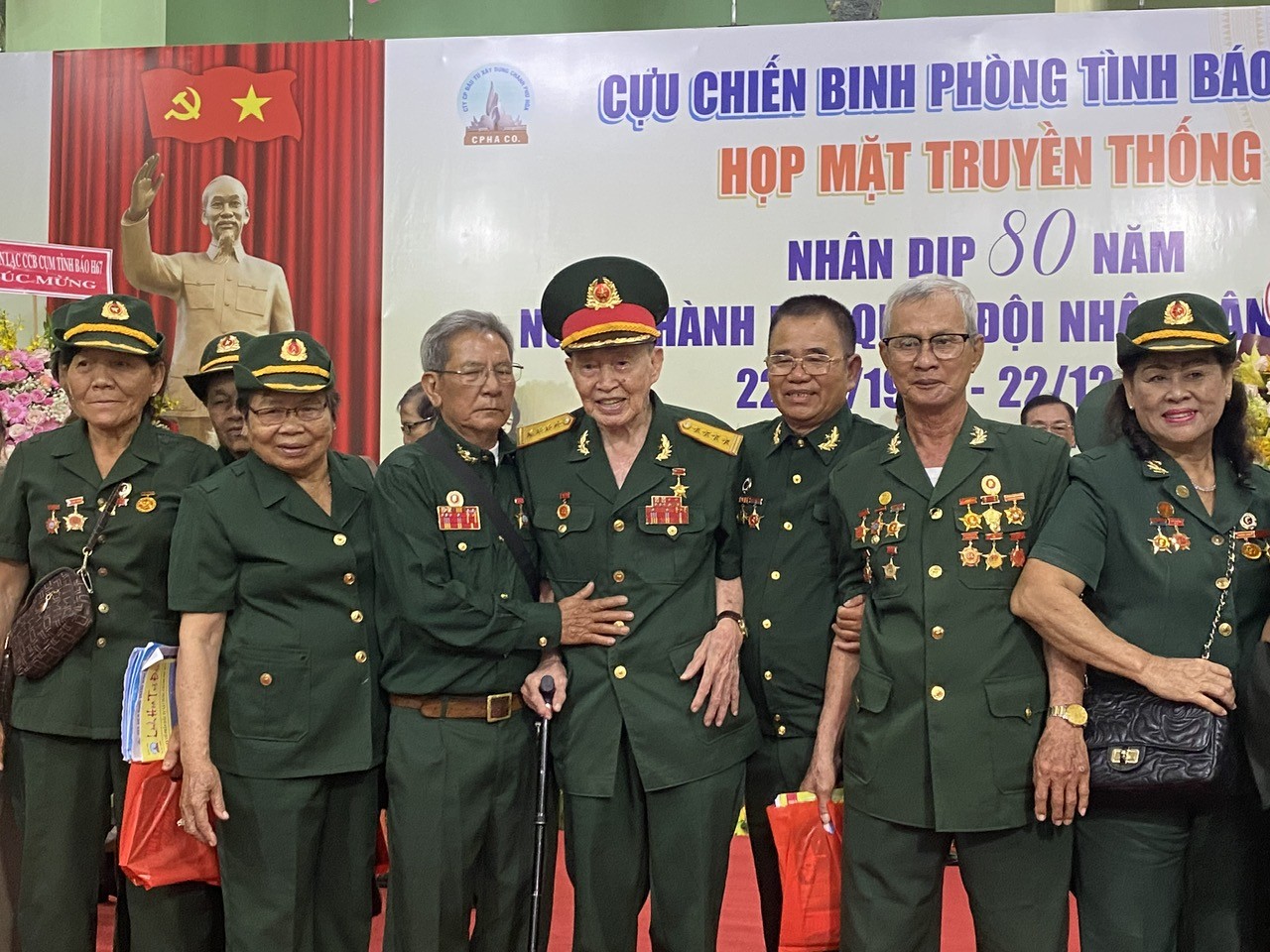 Gặp các nhân vật thuộc Cụm tình báo H63 tại buổi họp mặt truyền thống Phòng tình báo Miền Gặp các nhân vật thuộc Cụm tình báo H63 tại buổi họp mặt truyền thống Phòng tình báo Miền