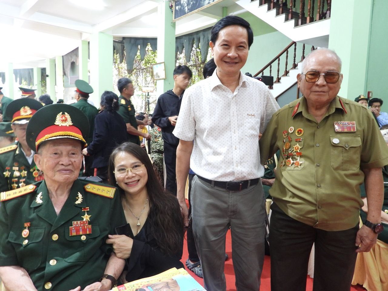 Gặp các nhân vật thuộc Cụm tình báo H63 tại buổi họp mặt truyền thống Phòng tình báo Miền Gặp các nhân vật thuộc Cụm tình báo H63 tại buổi họp mặt truyền thống Phòng tình báo Miền