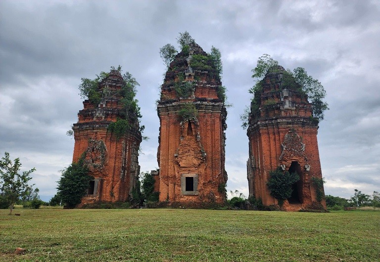 Bình Định: Vẻ đẹp hình tượng rắn Naga trên tháp Dương Long