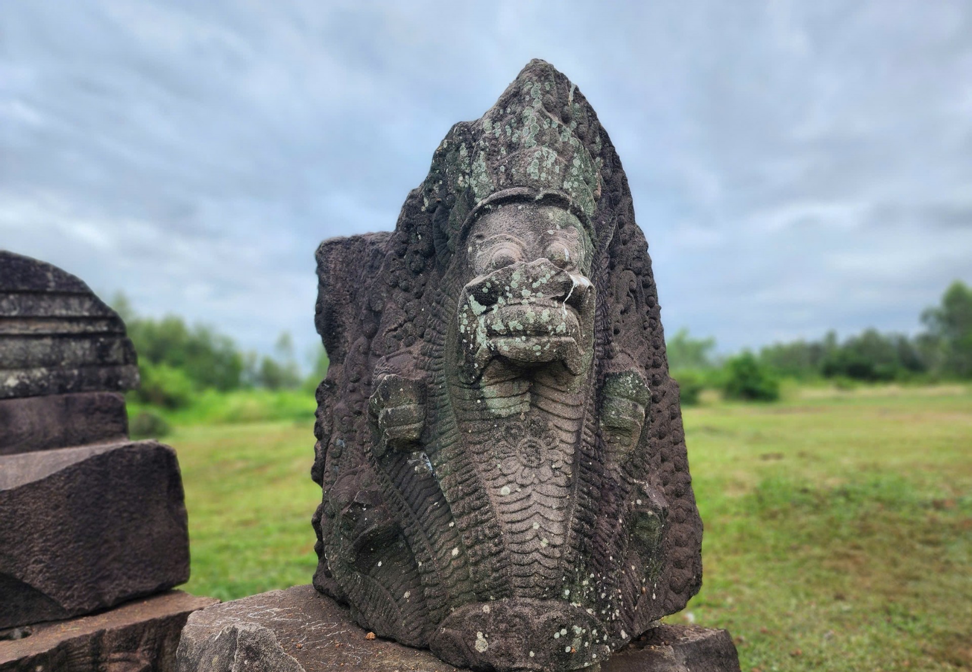 Bình Định: Vẻ đẹp hình tượng rắn Naga trên tháp Dương Long