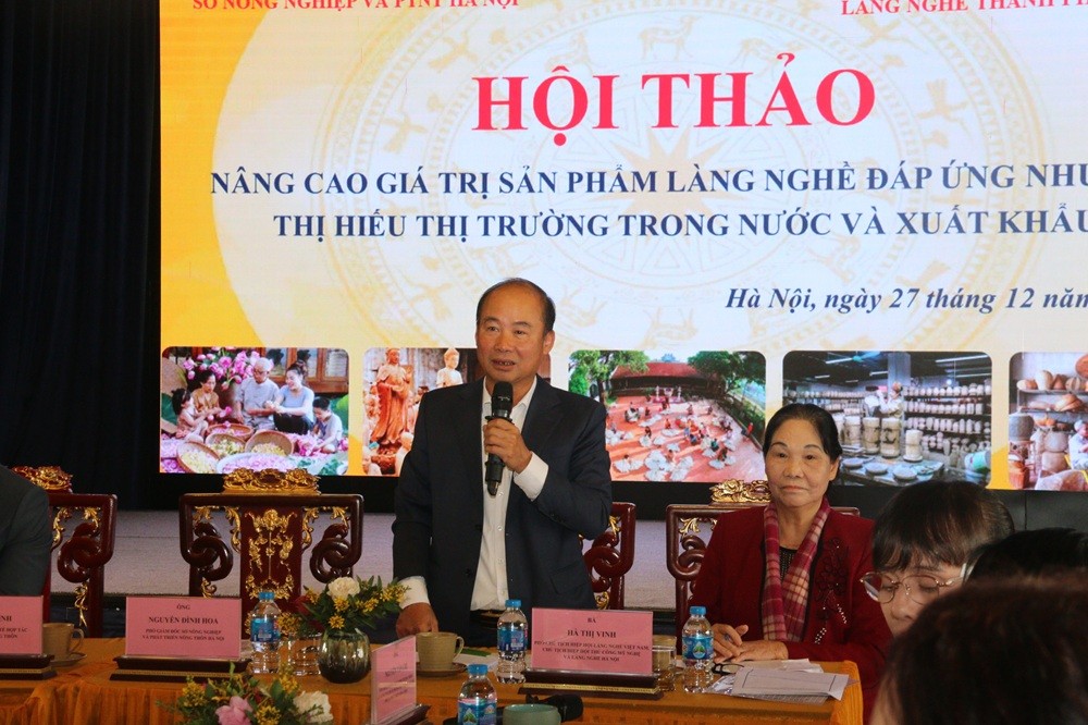 Nâng cao giá trị sản phẩm làng nghề đáp ứng nhu cầu thị hiếu thị trường trong nước và xuất khẩu Nâng cao giá trị sản phẩm làng nghề đáp ứng nhu cầu thị hiếu thị trường trong nước và xuất khẩu