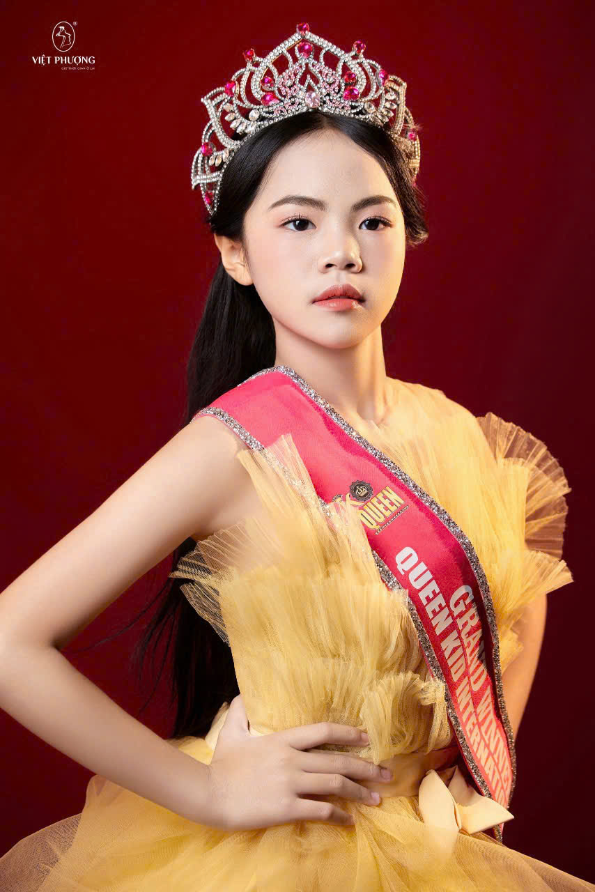 Nguyễn Phương Trà đoạt vương miện Queen Kid international 2024- Ảnh 2.